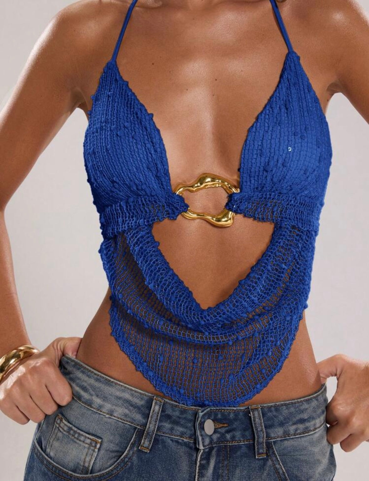 Be Bleu Ocean Beach Top