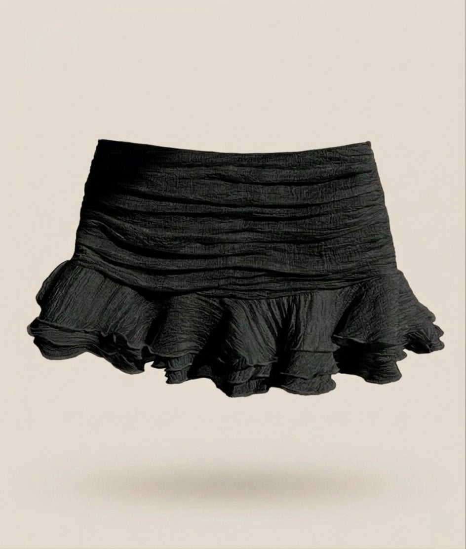 La Minijupe Mignonne ´Beige/Black’