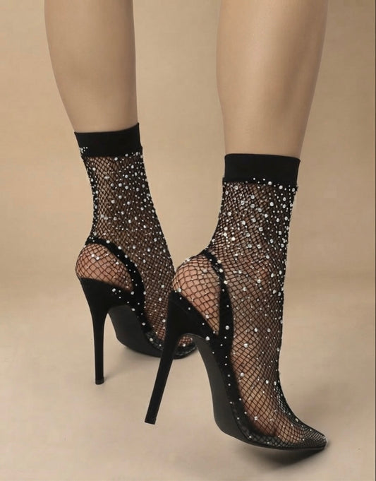 Minuit Noir Statement Heels