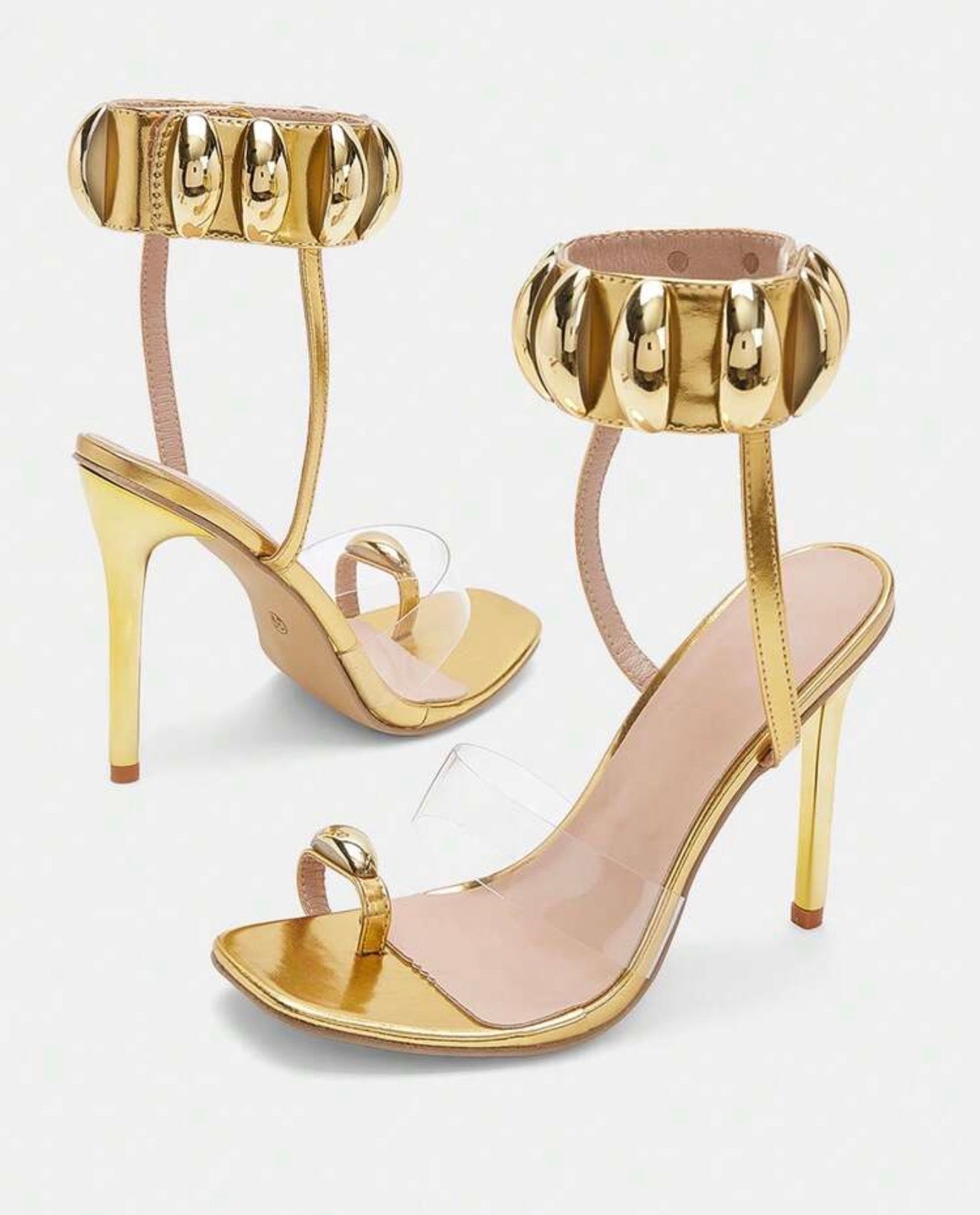 L'Or Sculptural Heels