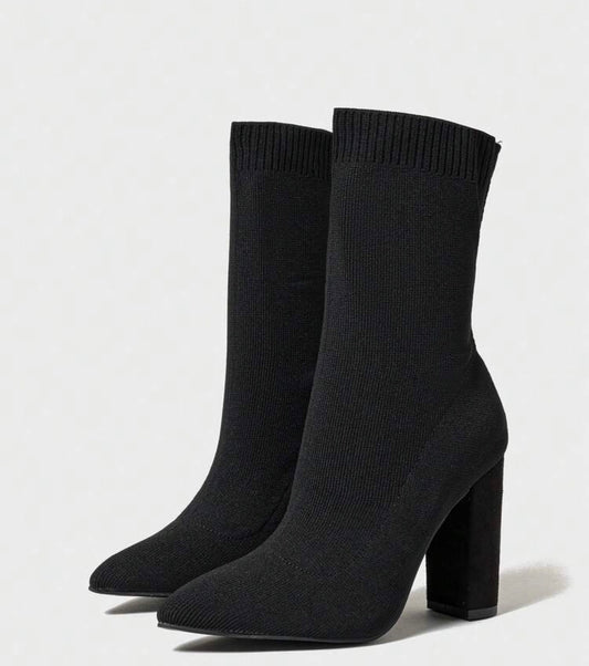 Chic Noir High Boots