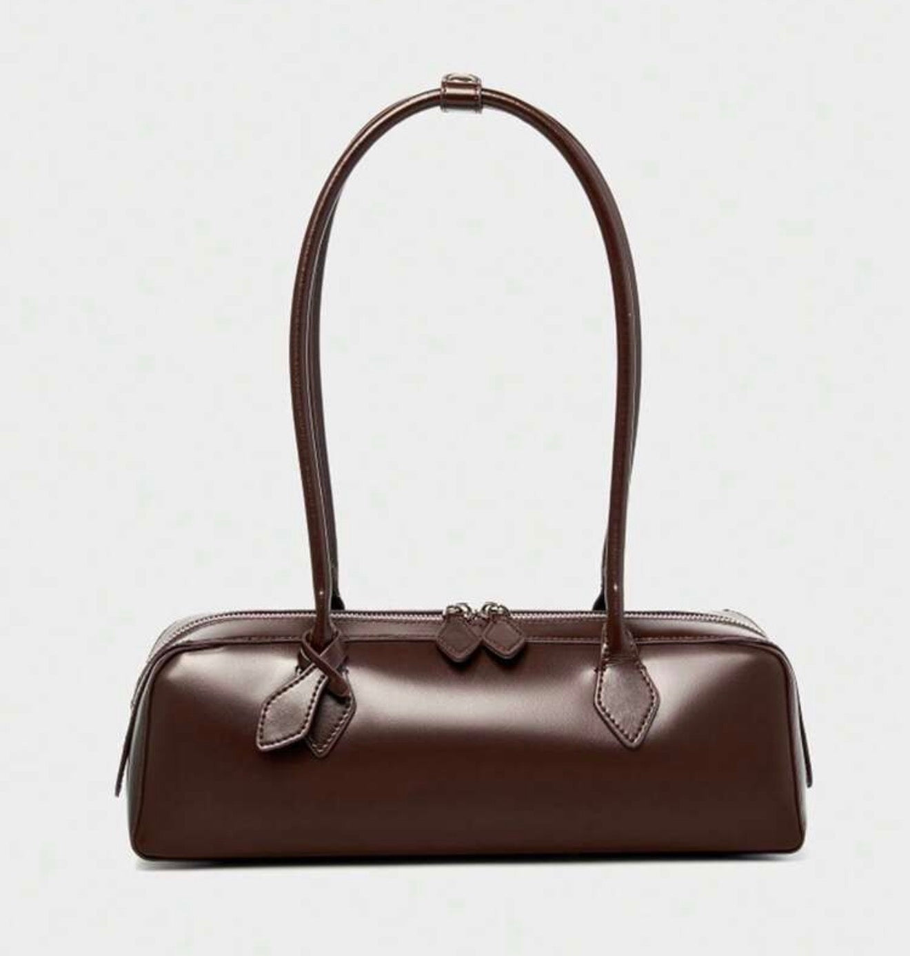 Brun Parisienne Trendy Clutch