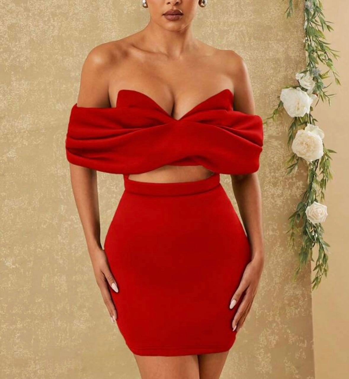 Crimson Rouge Dress