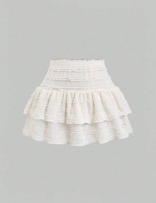 White Mini Skirt