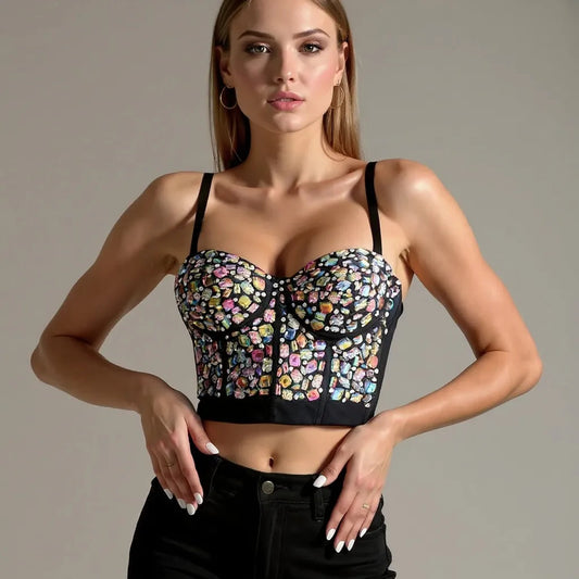 Minuit Multicolour Top