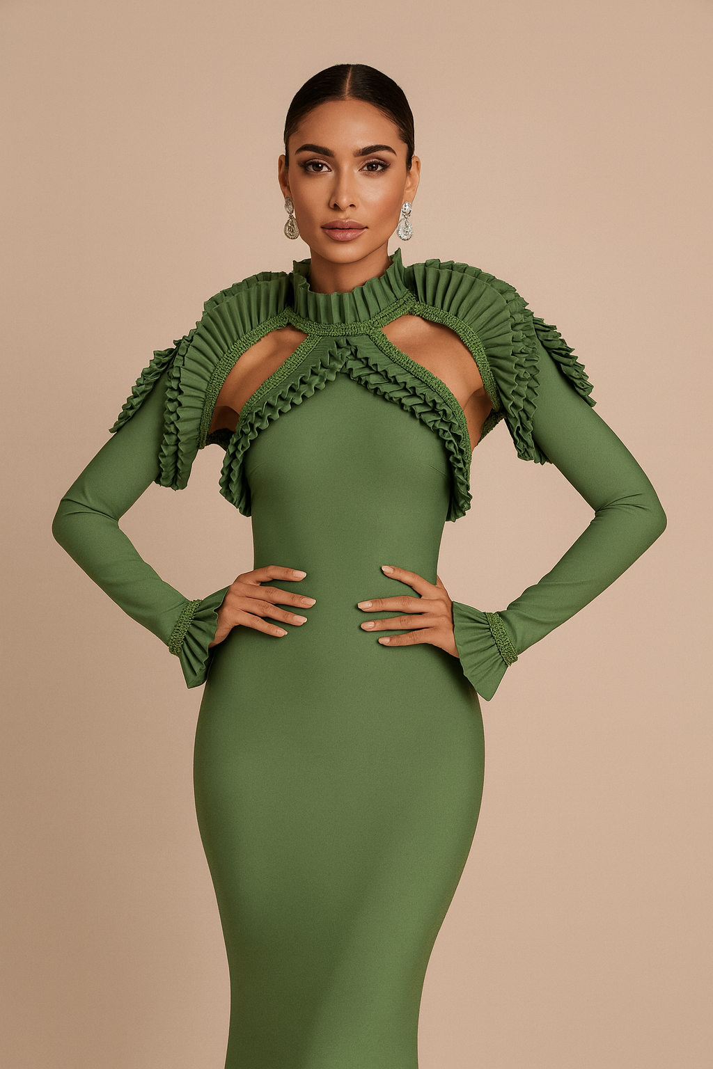 Emerald Statement Dress