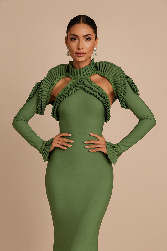 Emerald Statement Dress
