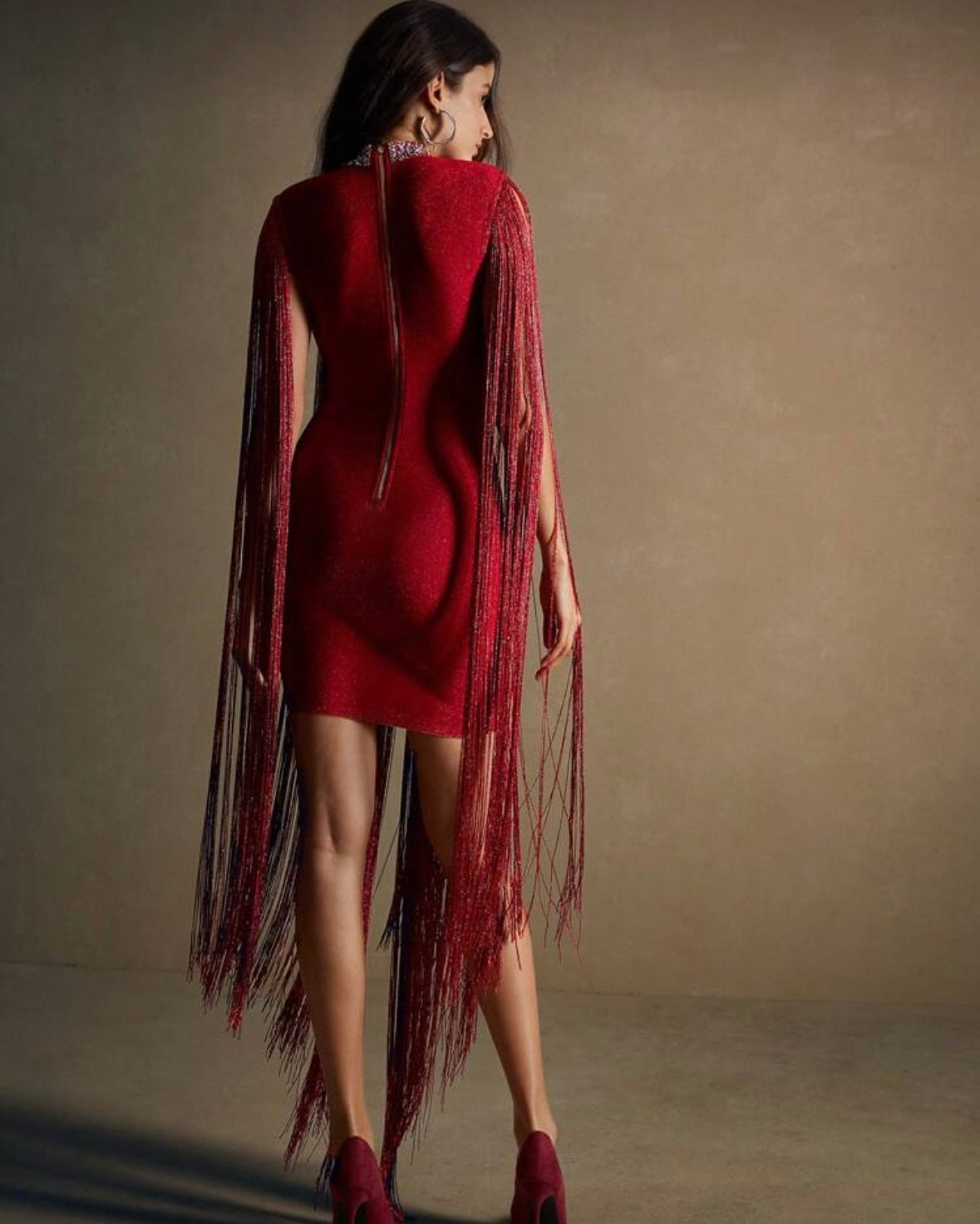 Ruby Drape Statement Dress