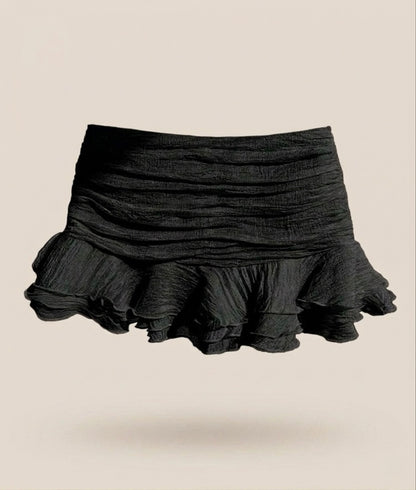 La Minijupe Mignonne ´Beige/Black’