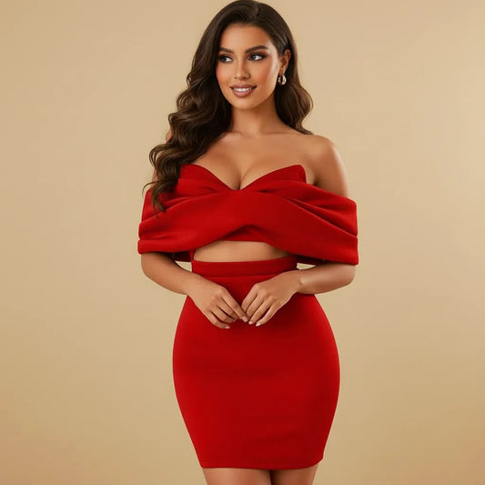 Crimson Rouge Dress