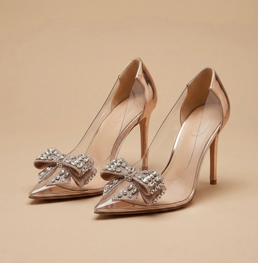 Papillon Beige Heels