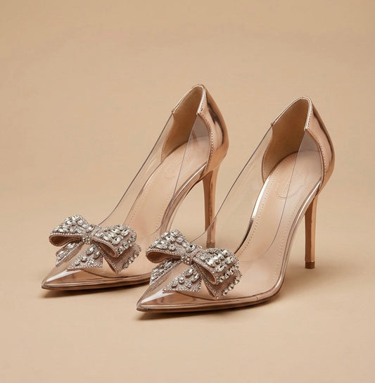 Papillon Beige Heels