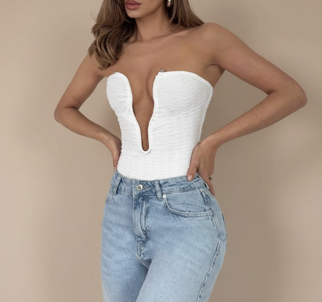 Éclat Blanc Bodysuit