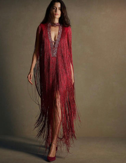Ruby Drape Statement Dress