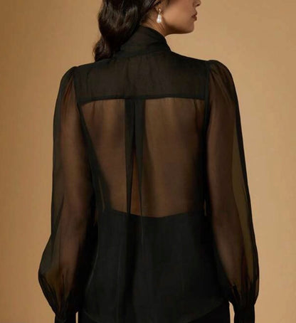 Chiffon Élégance Top