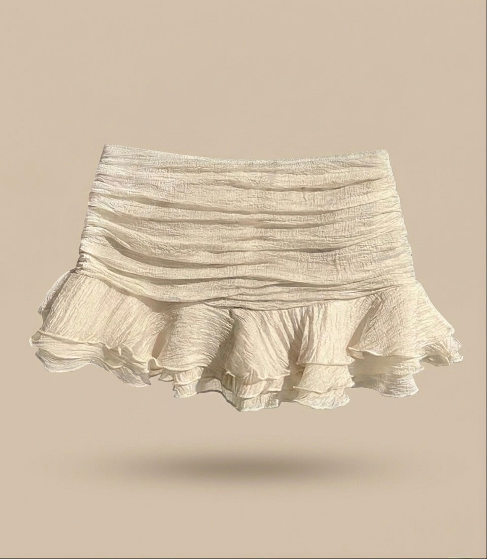 La Minijupe Mignonne ´Beige/Black’