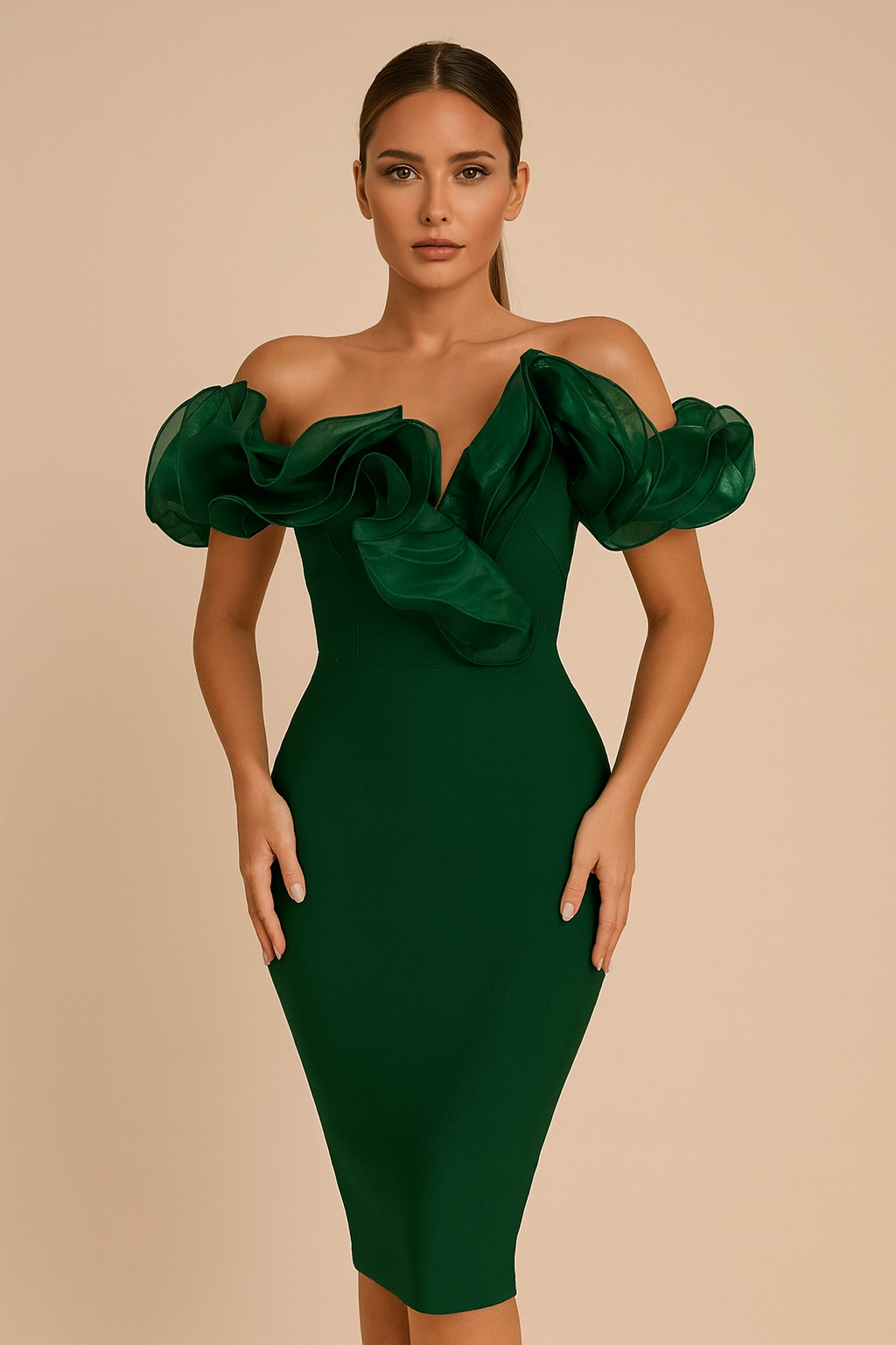 Emerald Breeze Dress
