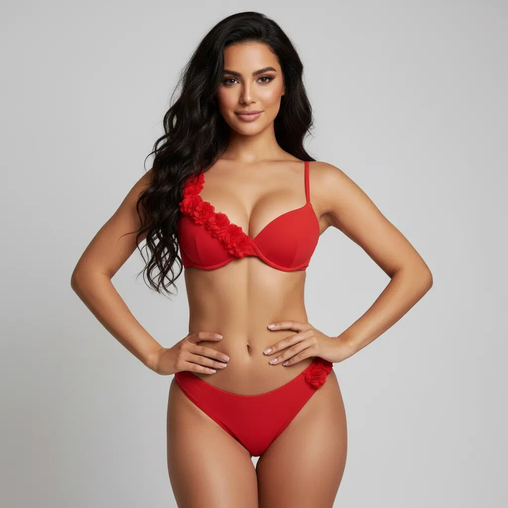 Amour en Rouge Maillot