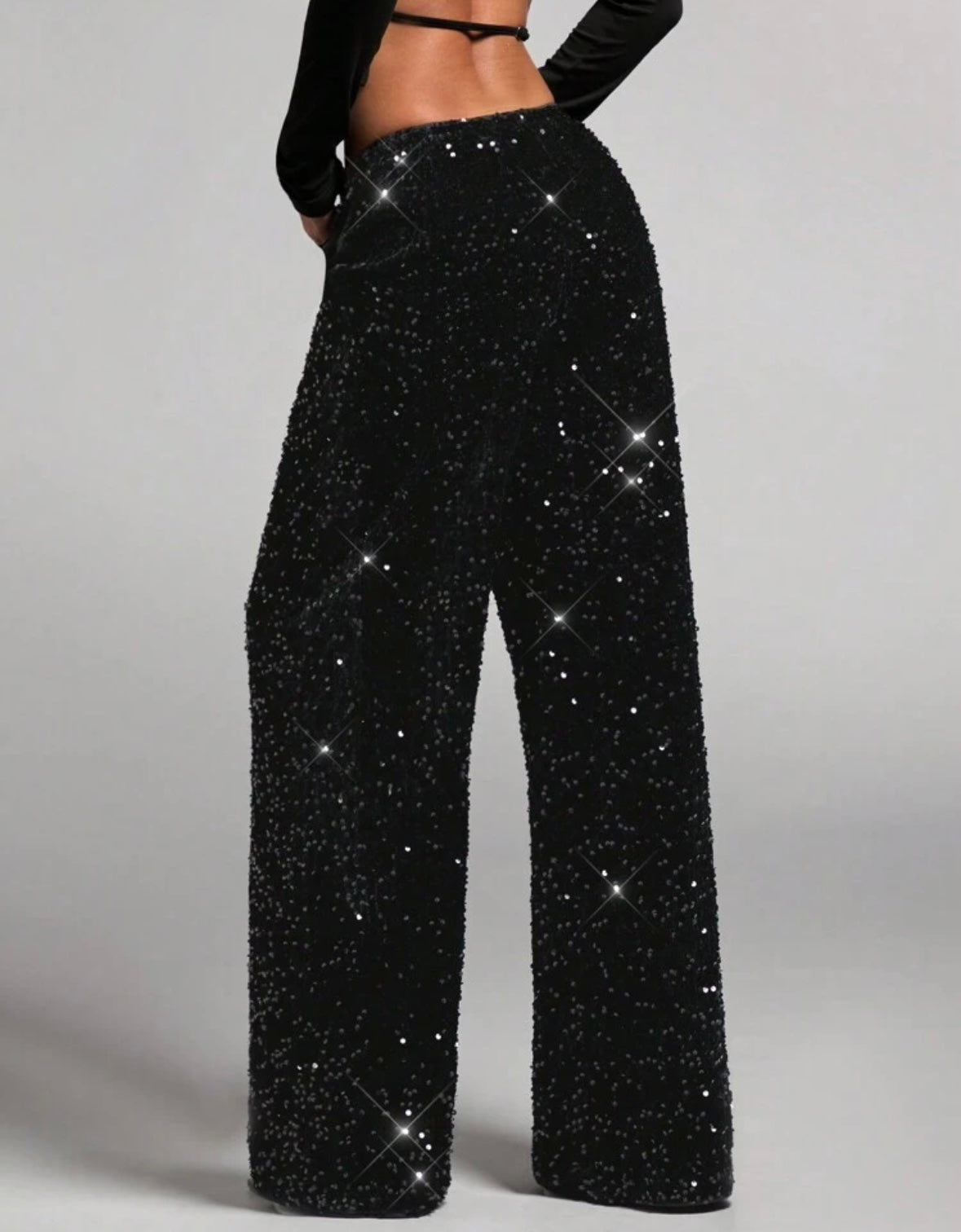 Black Party Pants