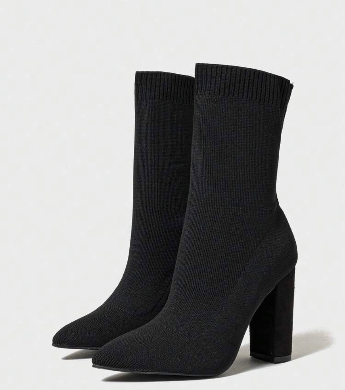 Chic Noir High Boots