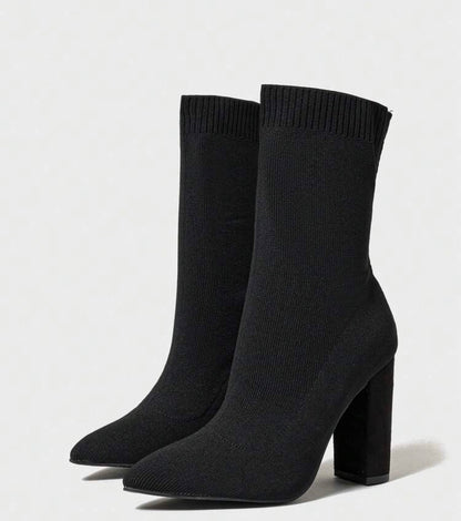 Chic Noir High Boots