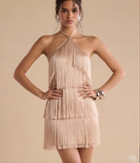 Danseuse Fringe Dress