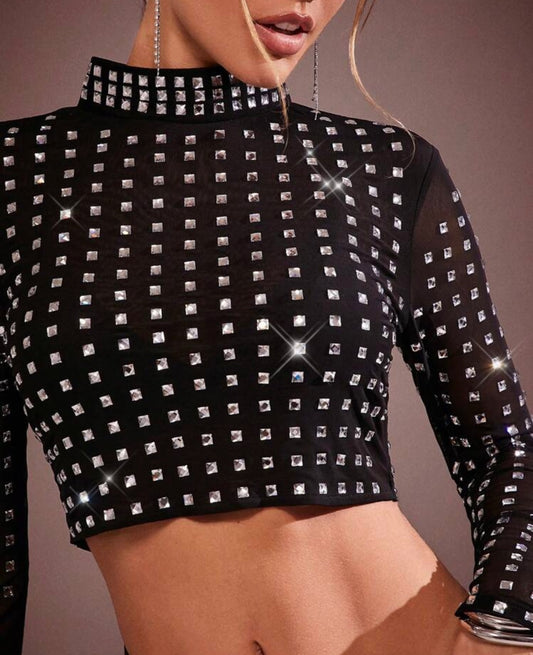 Minuit Crop Top