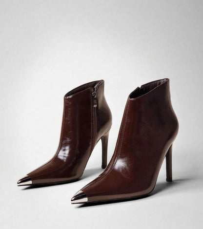 Lily Bordeaux Boots