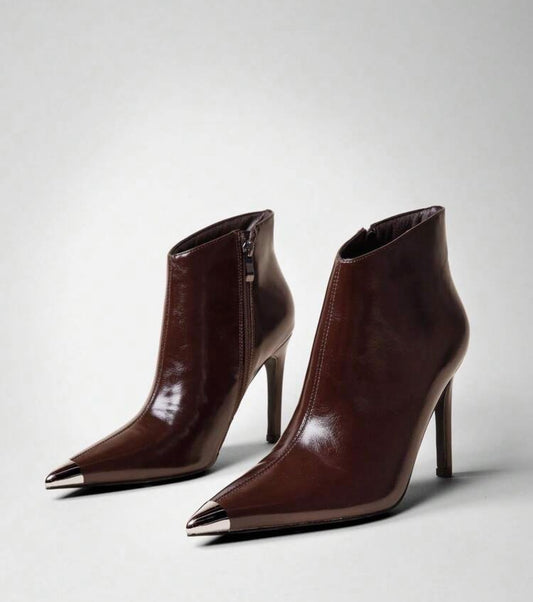 Lily Bordeaux Boots