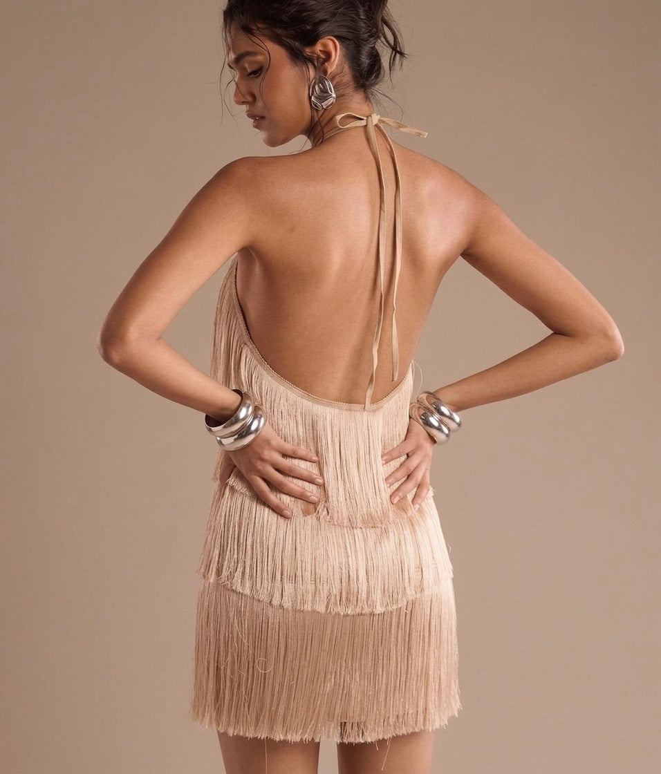 Danseuse Fringe Dress