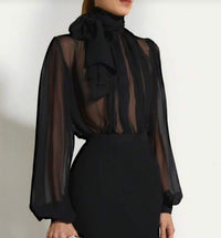 Chiffon Élégance Top