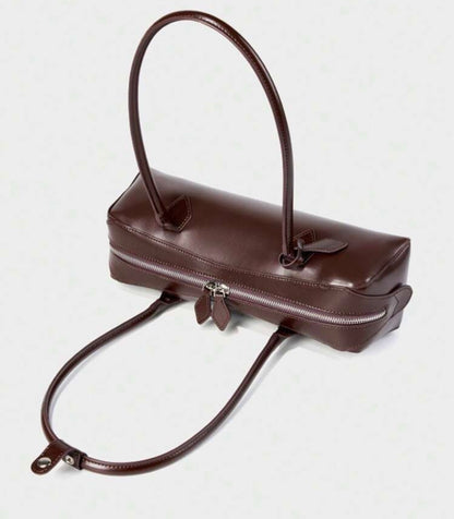 Brun Parisienne Trendy Clutch