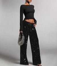 Black Party Pants