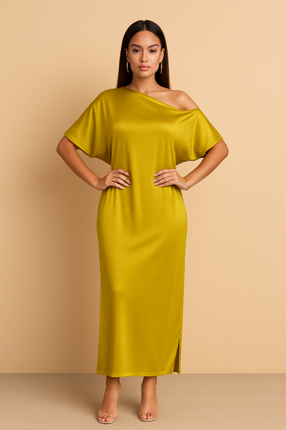 Satin Soleil Dress